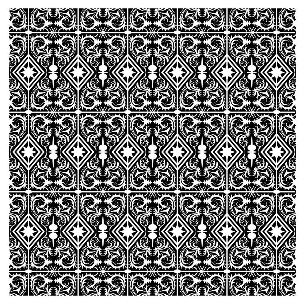 Indonesian Batik Background vector