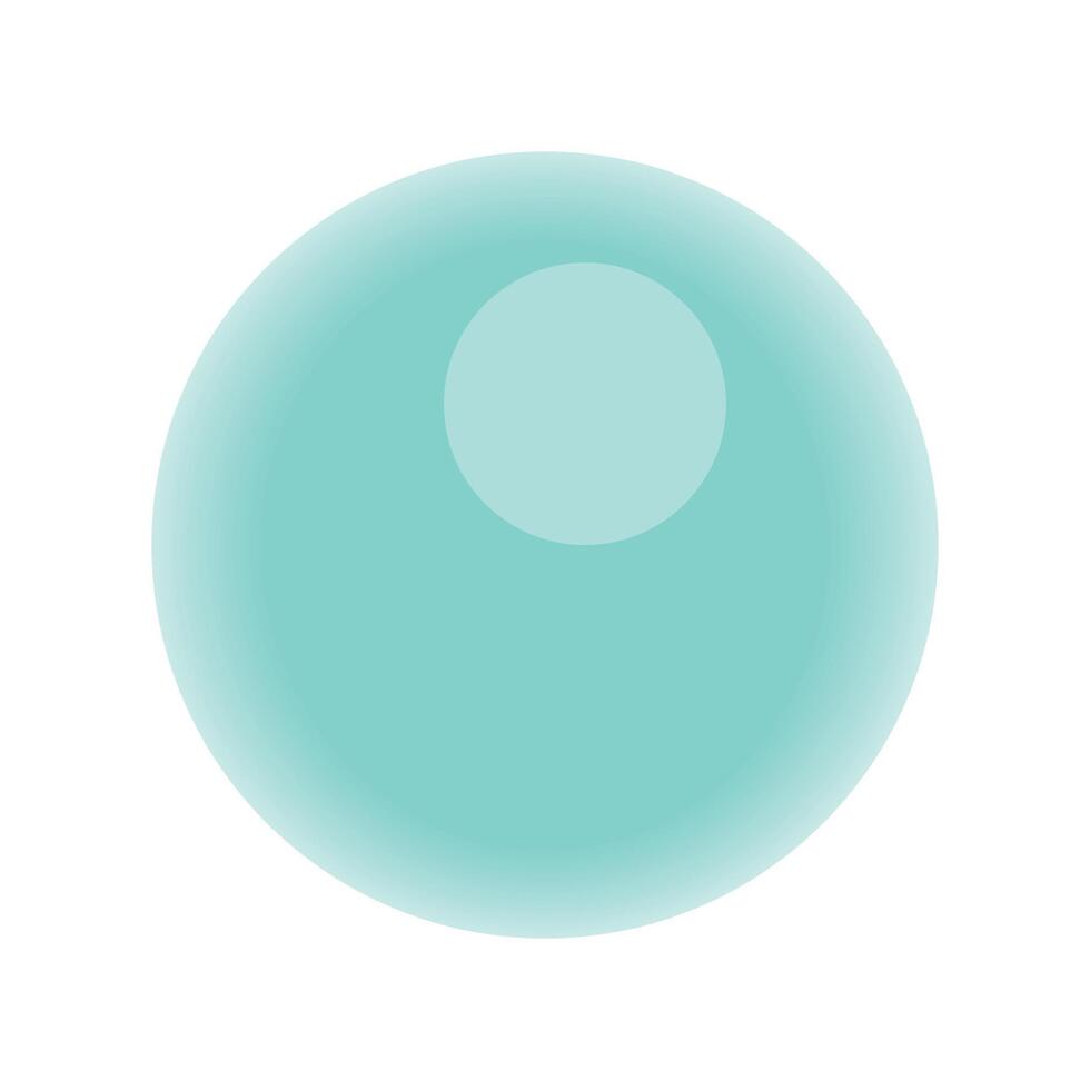 water bubbles isolated on a white background vector