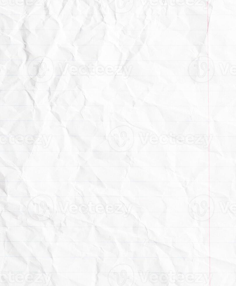 paper scrap sheet from a notebook, lined white page as a background photo