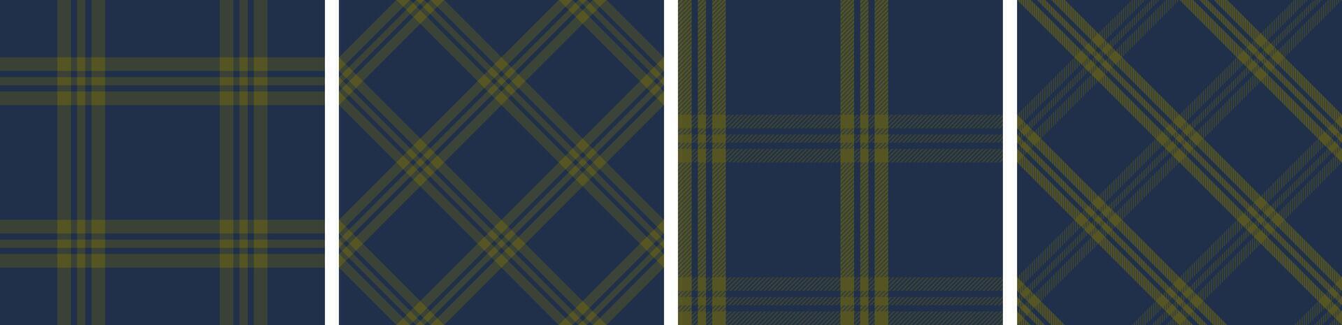 Plaid pattern seamless tartan check plaid tablecloth, blanket, duvet cover, or other modern fashion print. vector