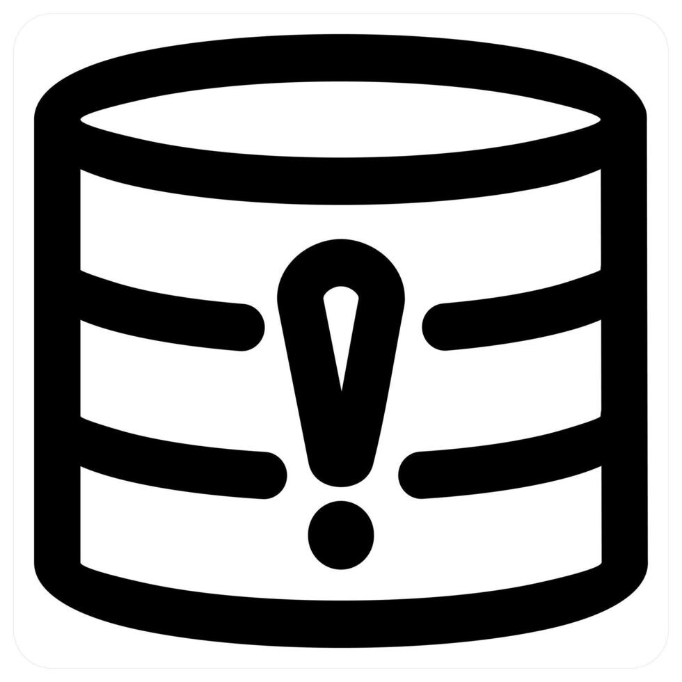 Server Info icon concept in black color vector