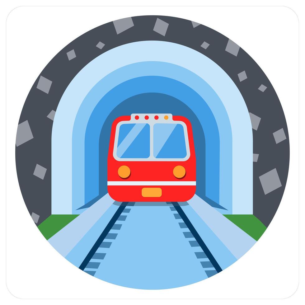 Train icon concept vector