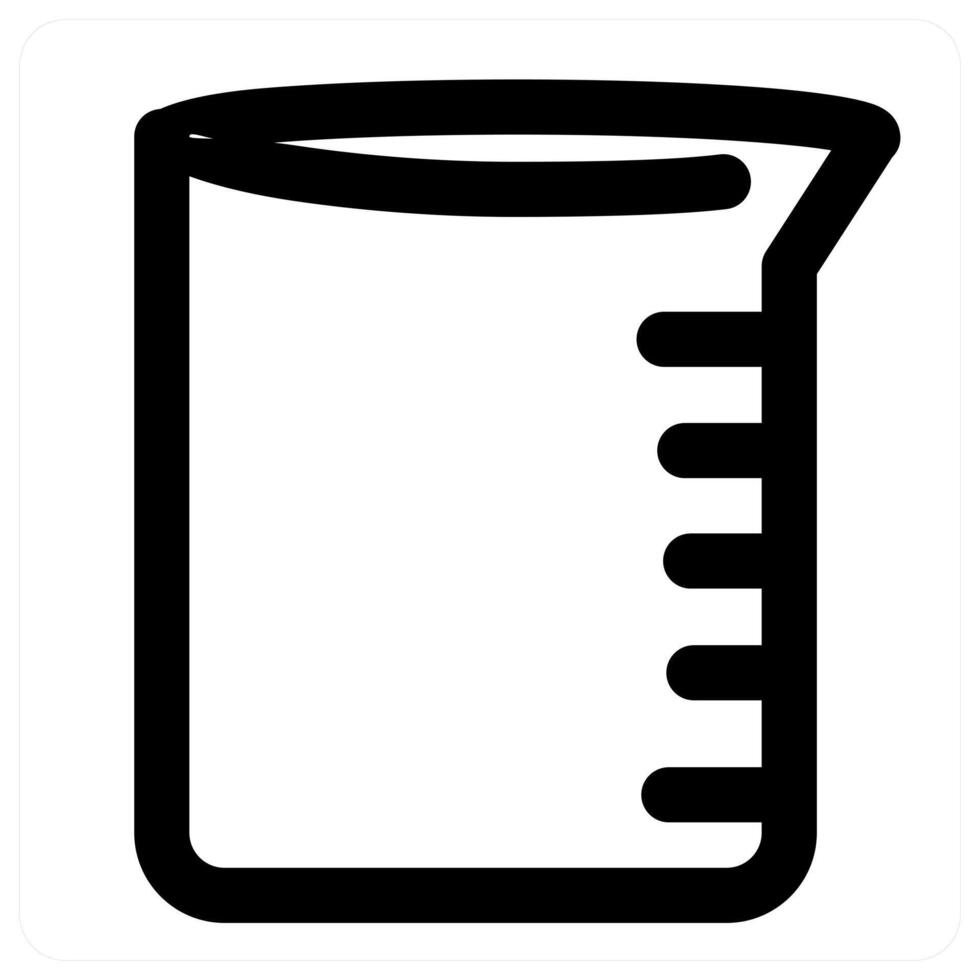 Flask and science icon in black color vector