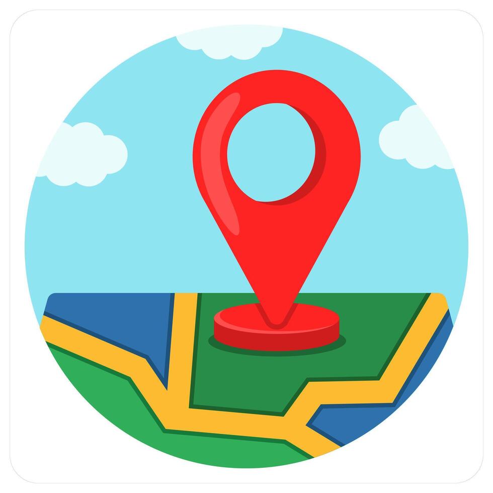 Map and route vector