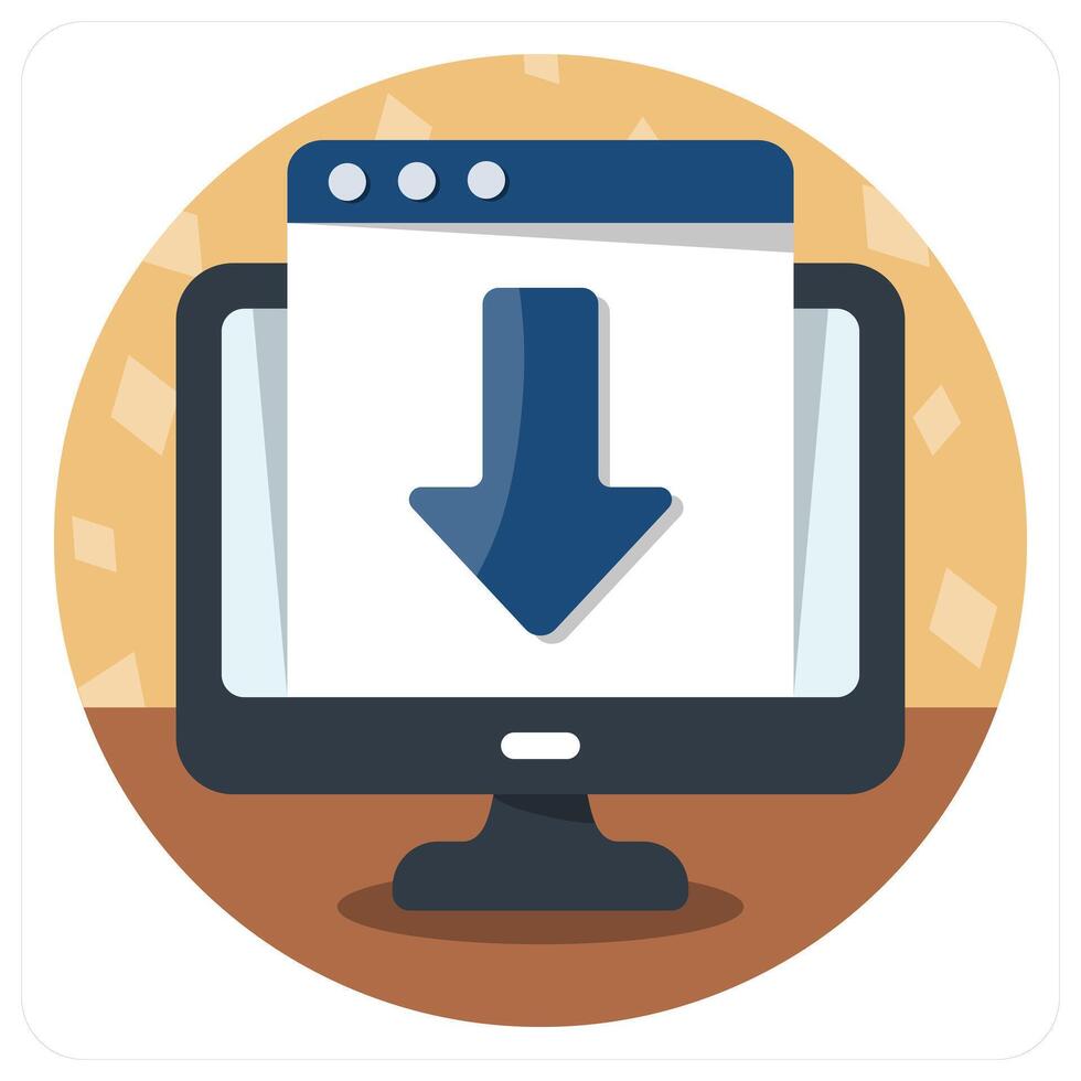 Landing Page and page icon concept vector