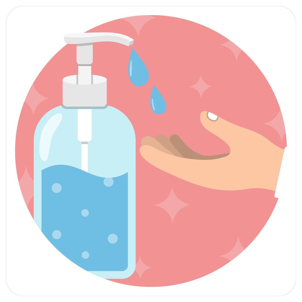 Hand Wash icon concept vector