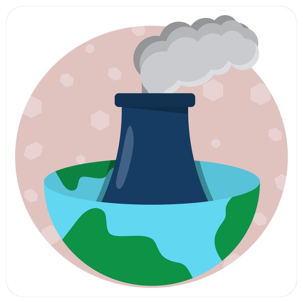 Global Warming icon concept vector