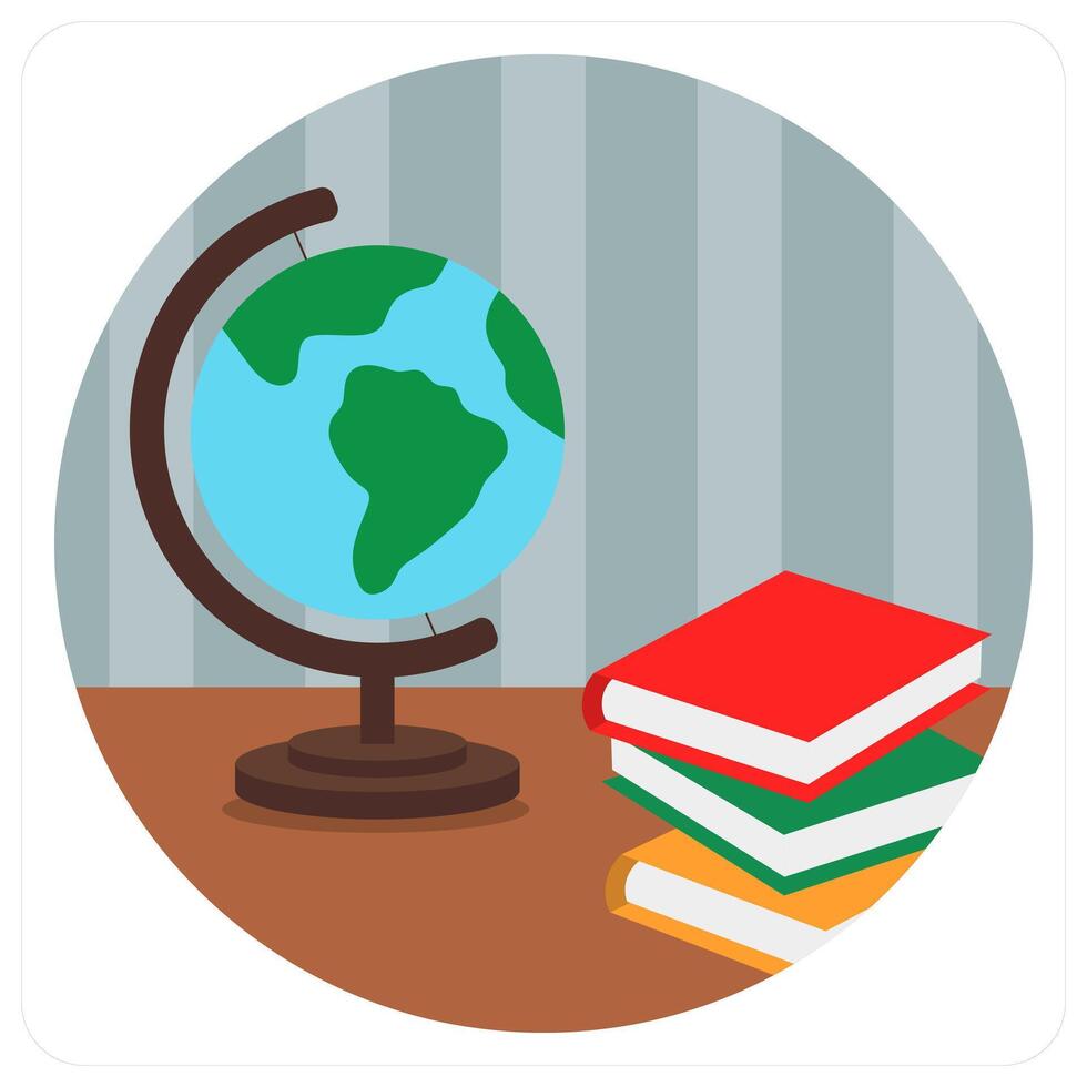 Geography icon concept vector