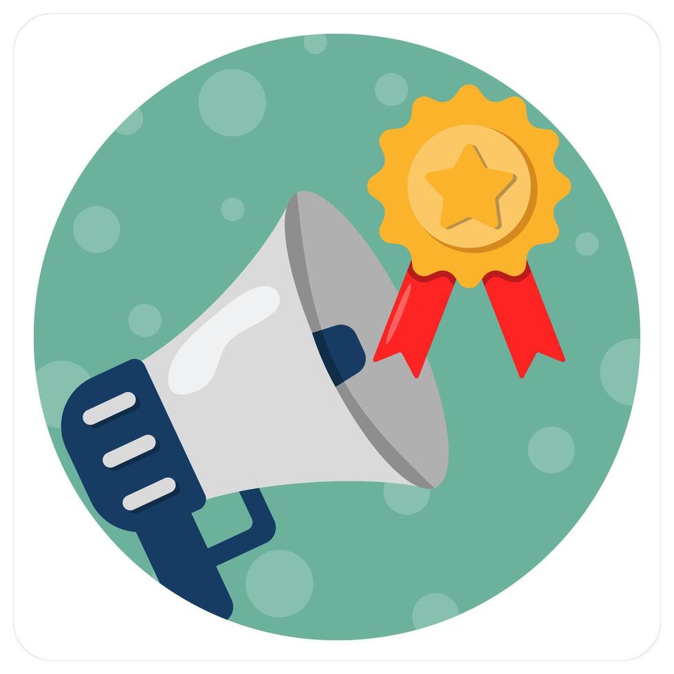 Brand Promotion icon concept vector