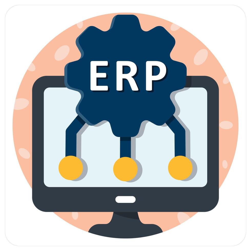 ERP icon concept 60527882 Vector Art at Vecteezy