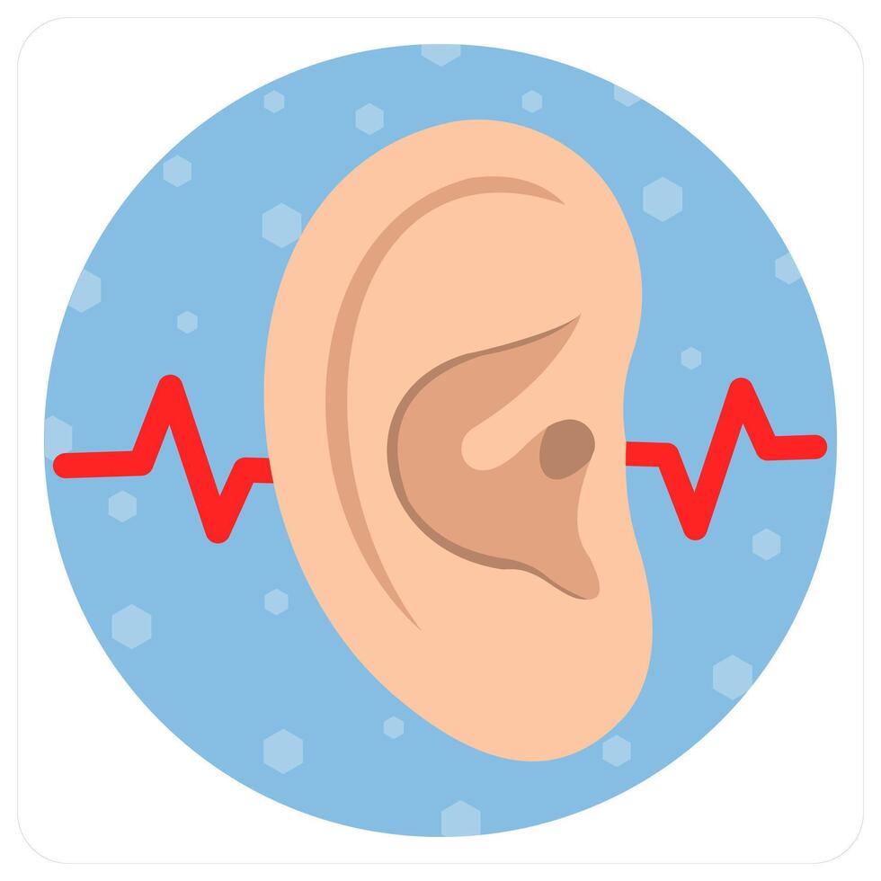 Listening icon concept vector