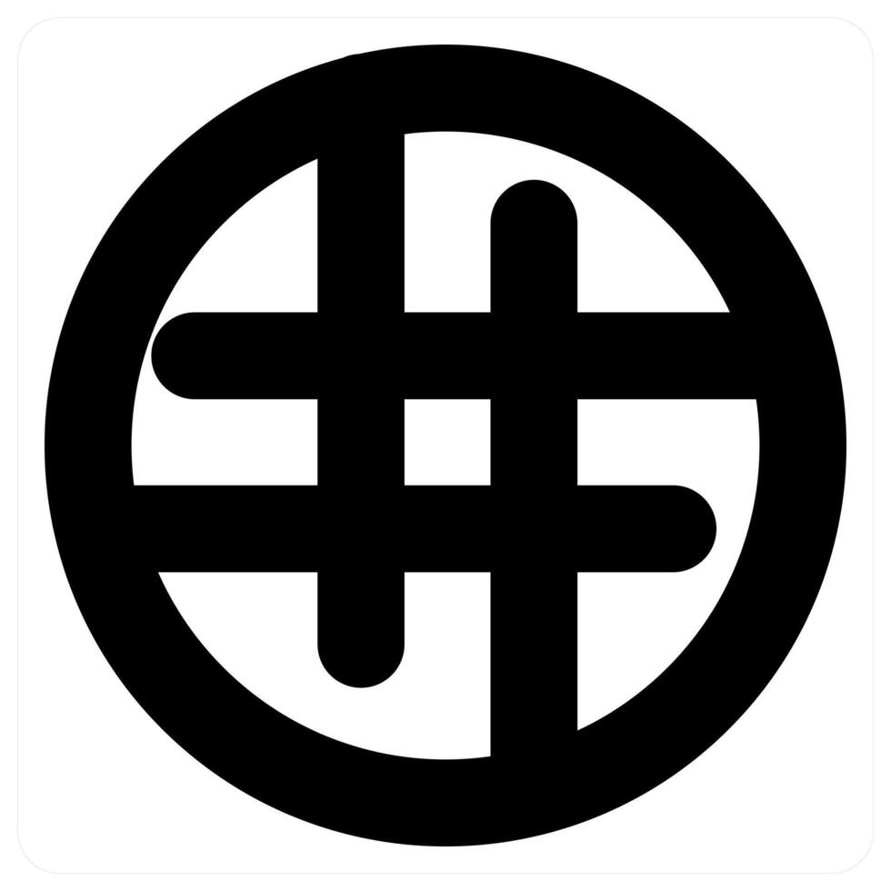 Gender and transgender concept icon in black color vector