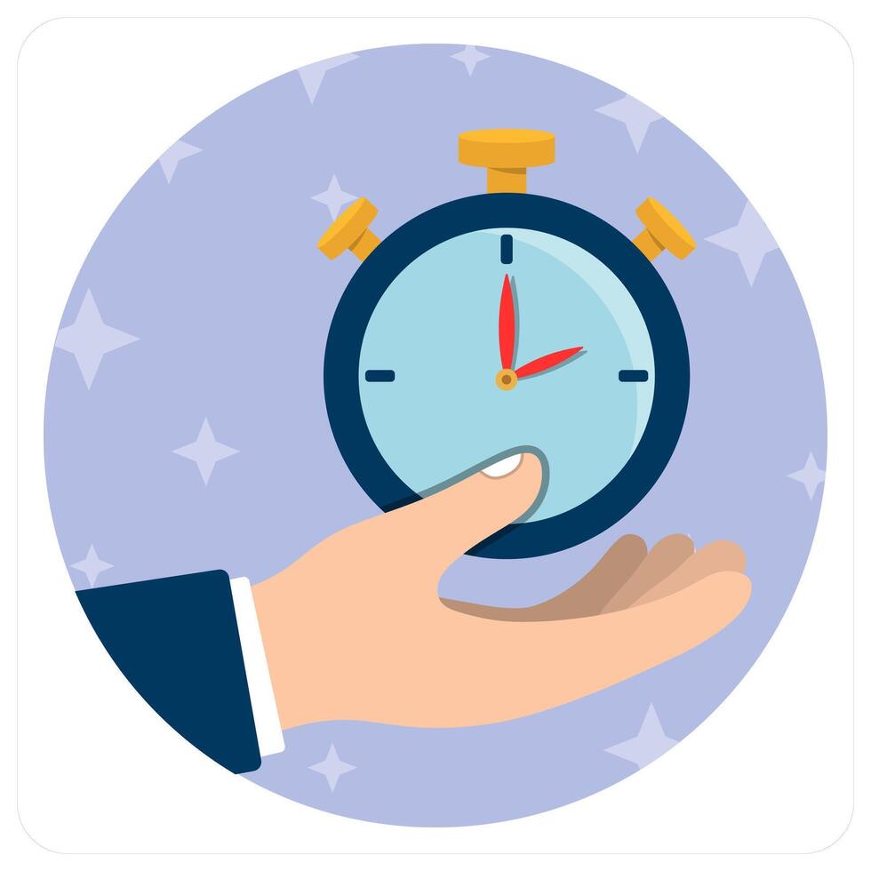 Time Management and management vector
