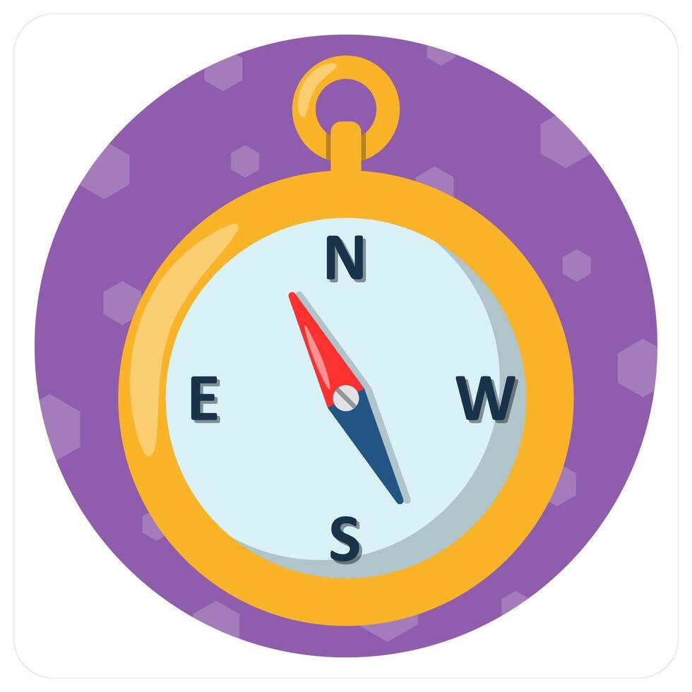 Compass and direction vector