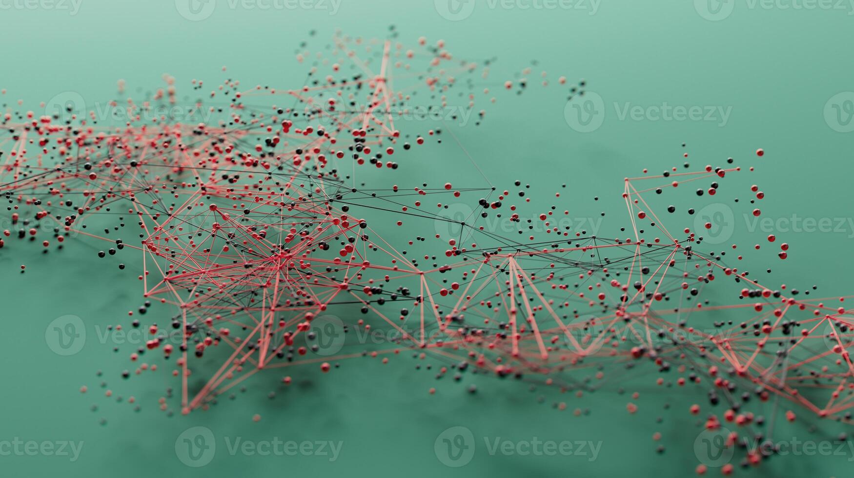 Crimson Threads. A Three-Dimensional Network of Connectivity photo