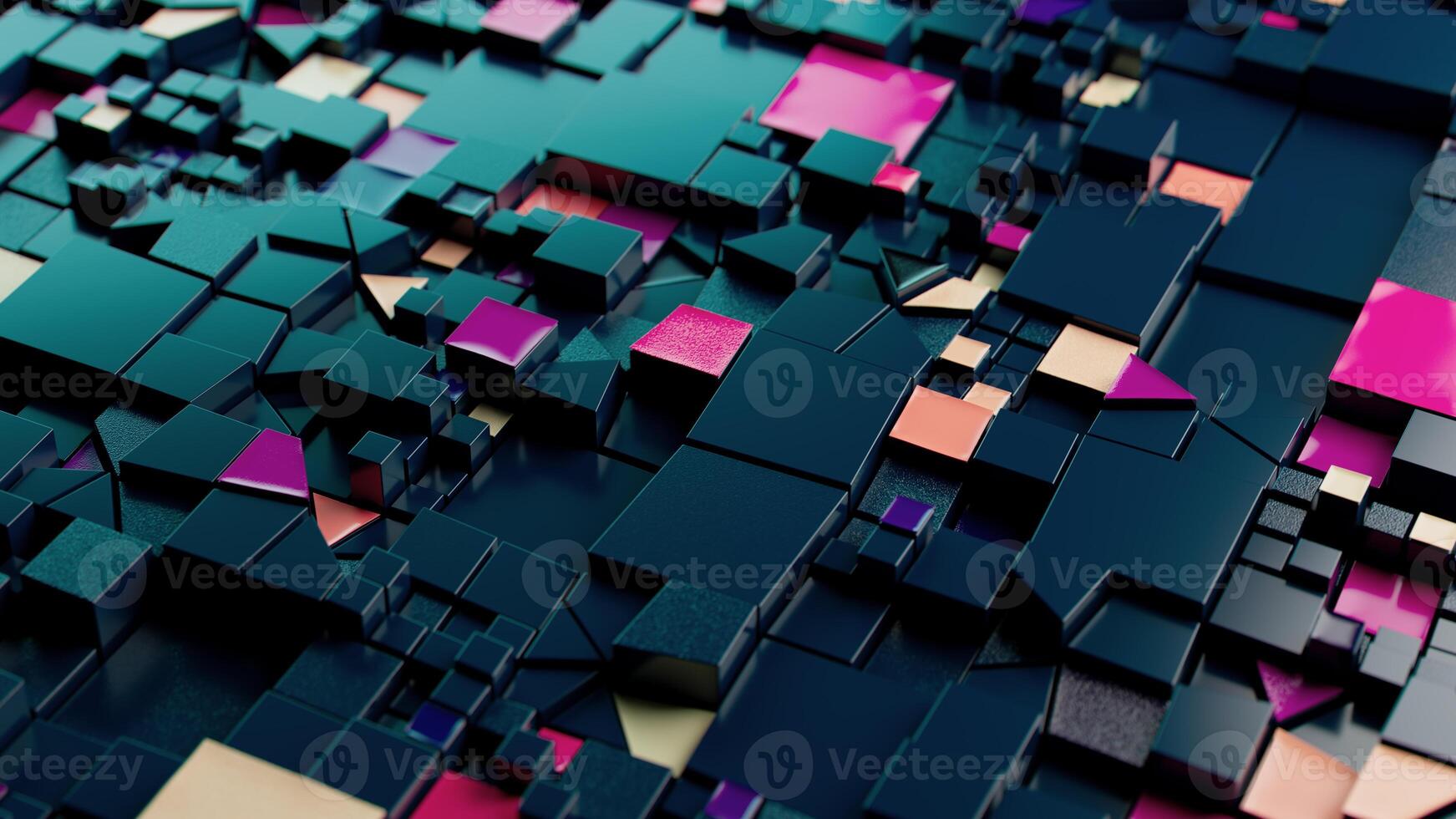 Dynamic Depths. An Abstract Interaction of Geometric Forms photo