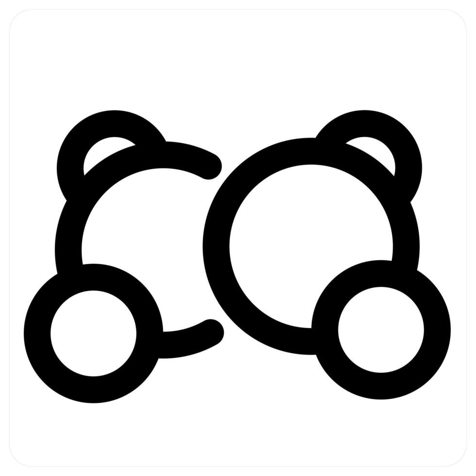 Network and connectivity concept in black color vector