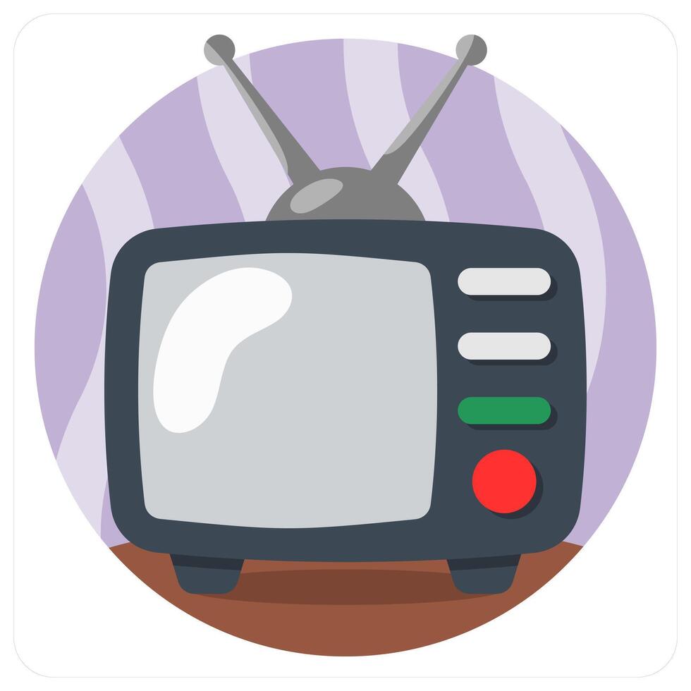 Television icon concept vector