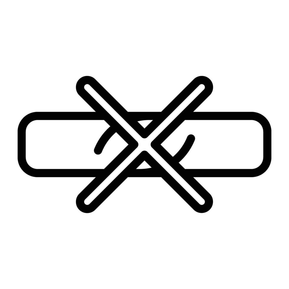 Fabric Care Line Icon Design vector