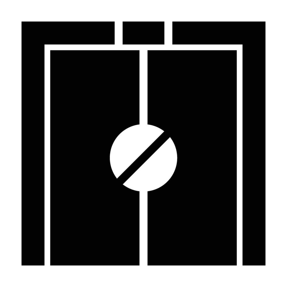 Close Line Icon Design vector