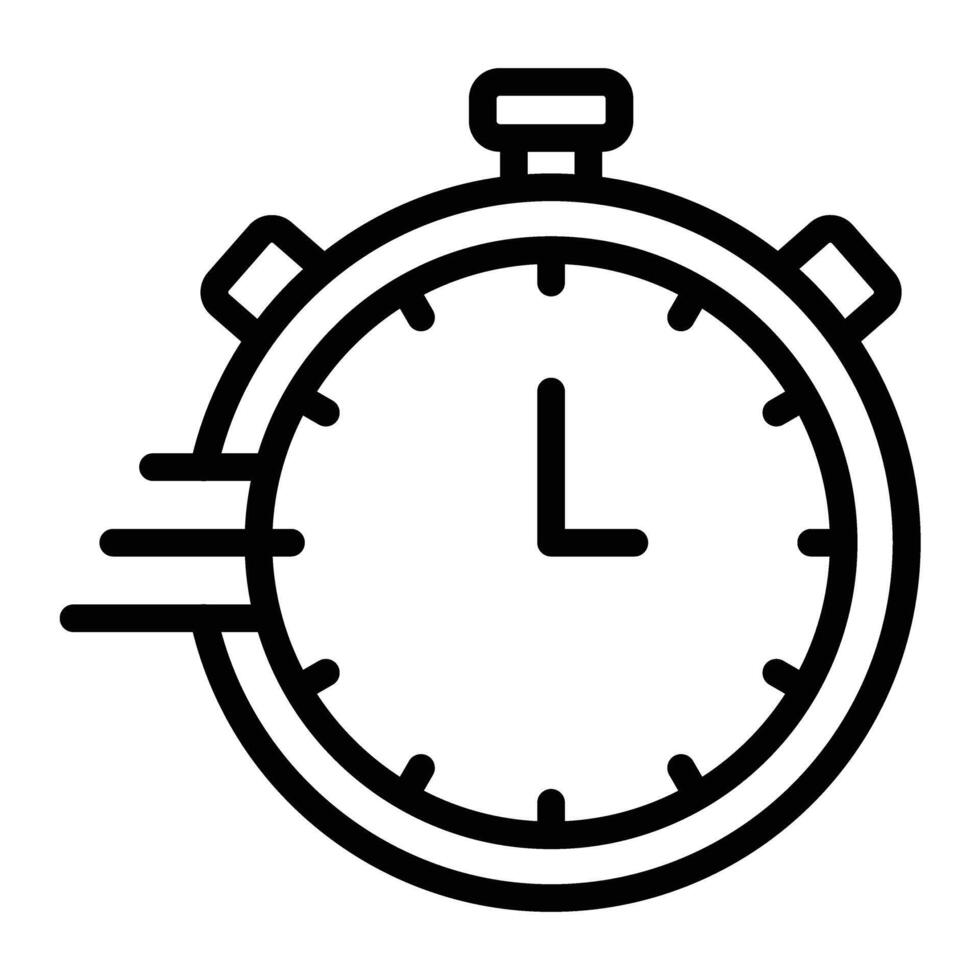 Fast Time Line Icon Design vector