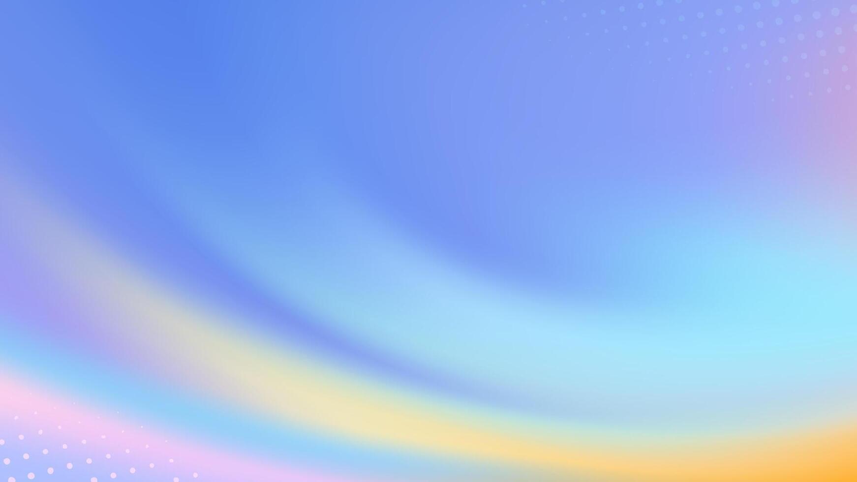 Abstract background with flowing pastel sky hues. vector