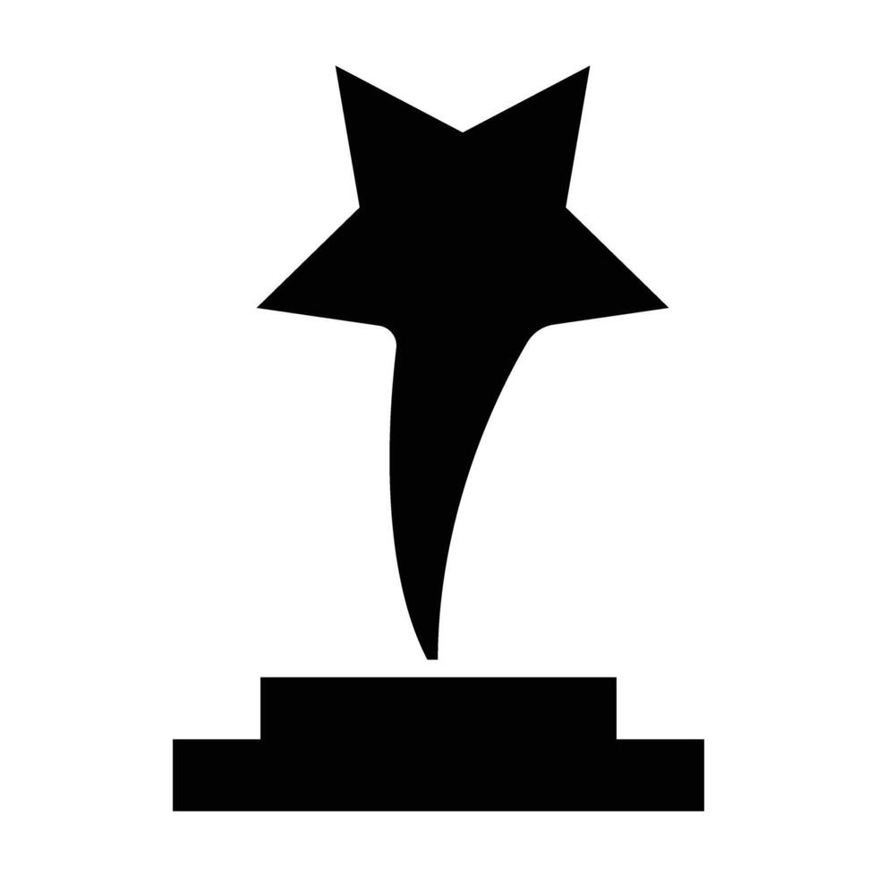 Award Line Icon Design vector