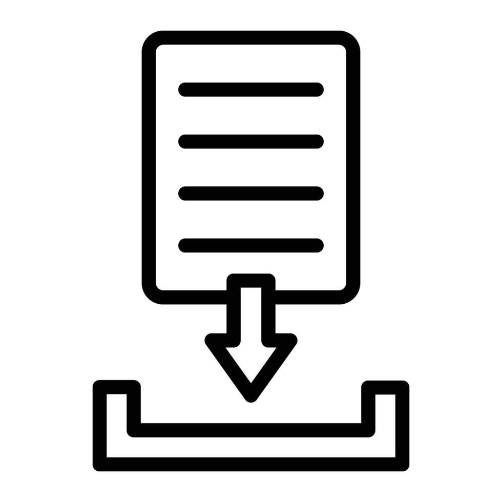 File Submission Line icon Design vector
