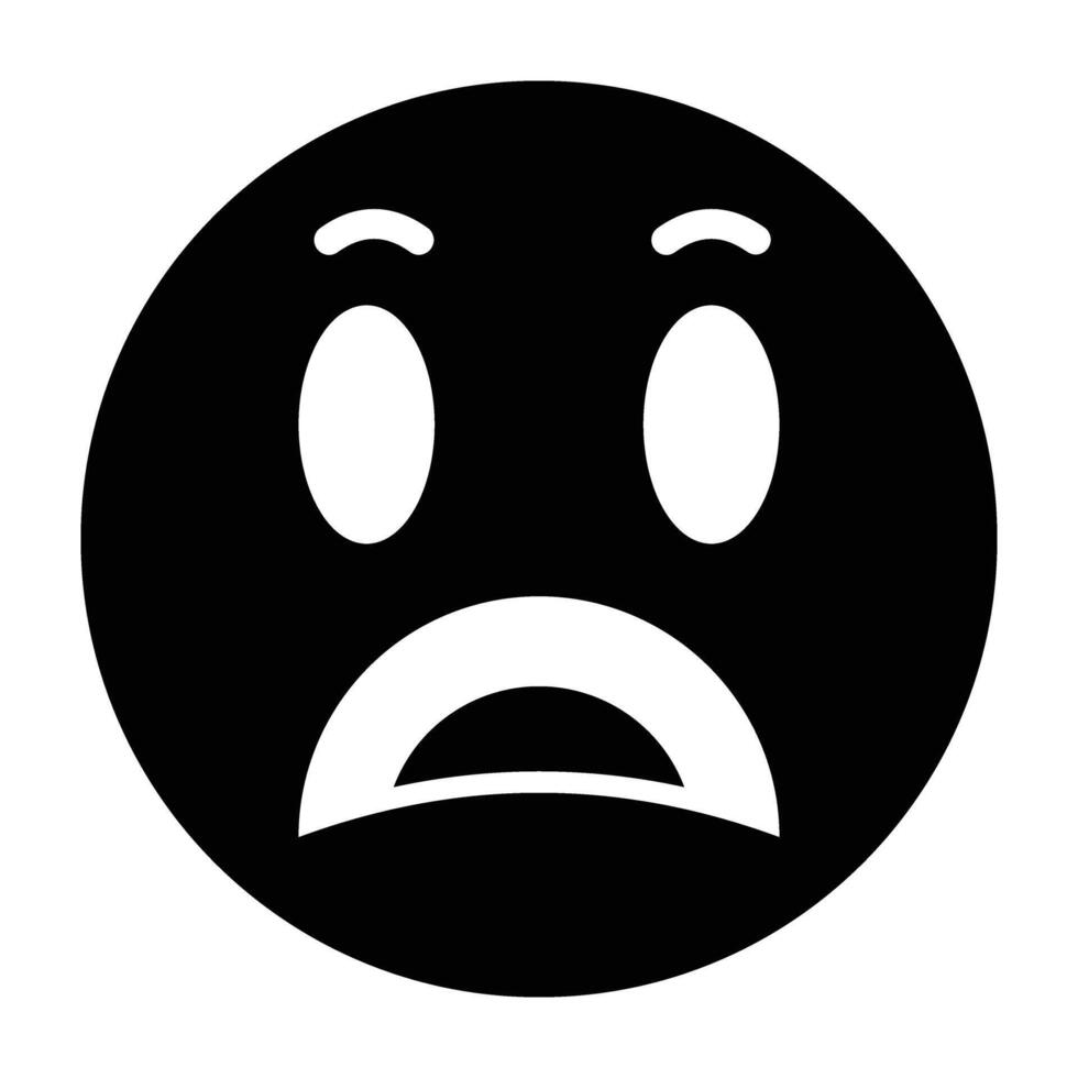 Hate Line Icon Design vector