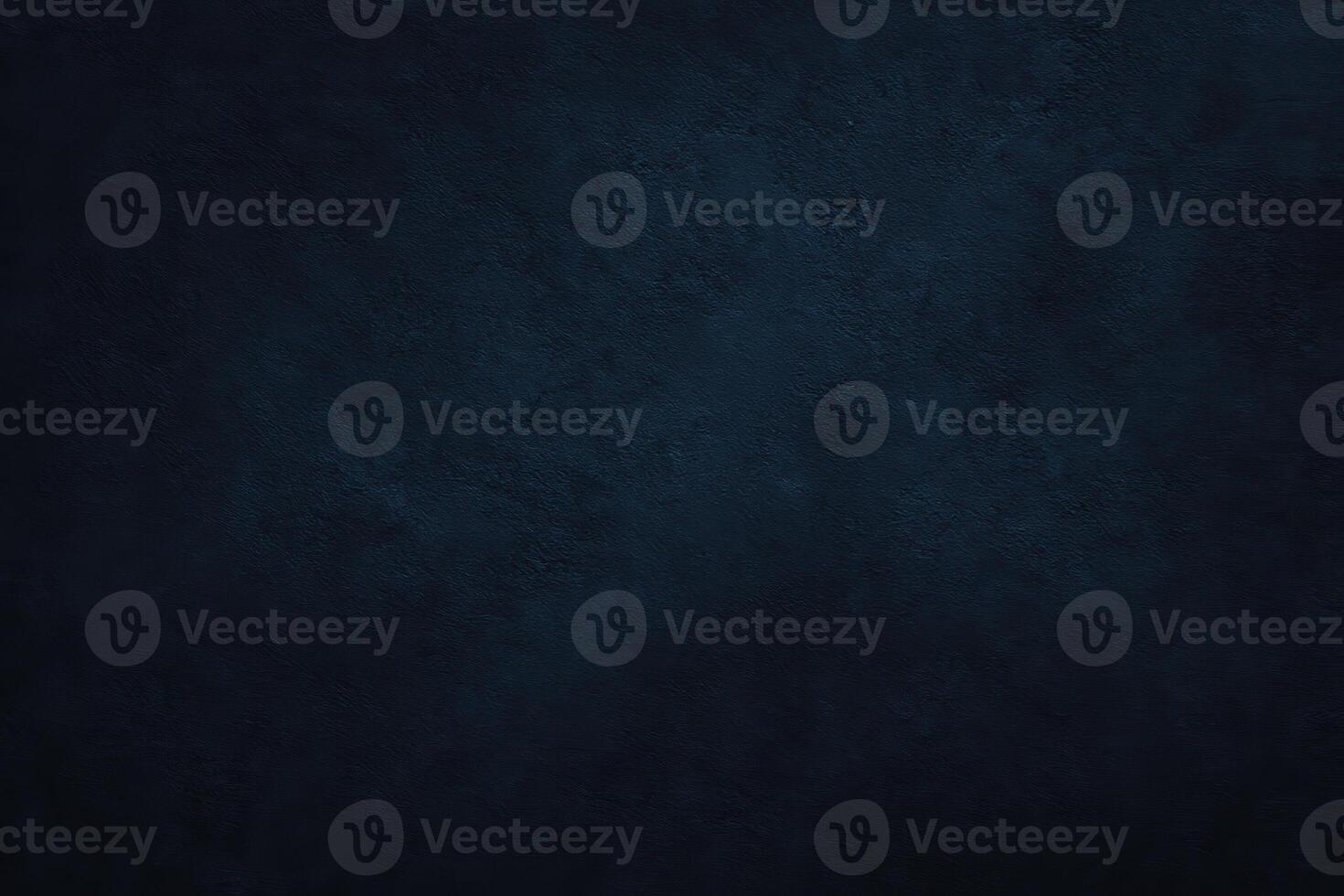 Dark Blue Grunge Texture Background with Rough Concrete Wall Surface and Copy Space for Banners photo