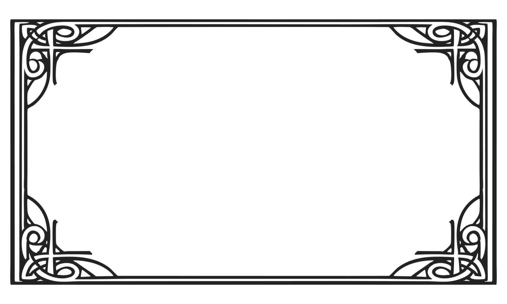 florals and abstract elements create a stunning frame. vector