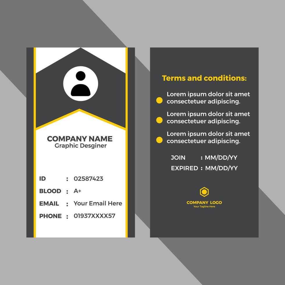 Elegant Corporate ID vector