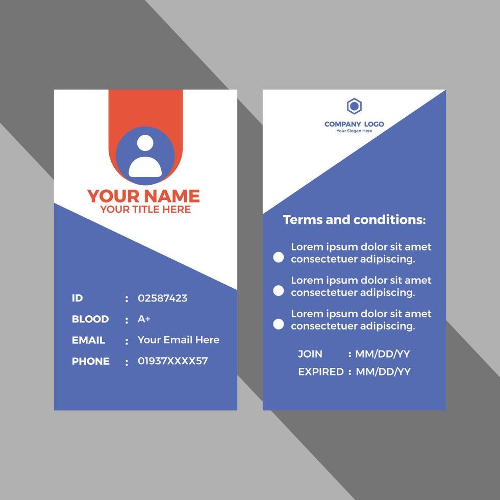 Personal Branding ID vector