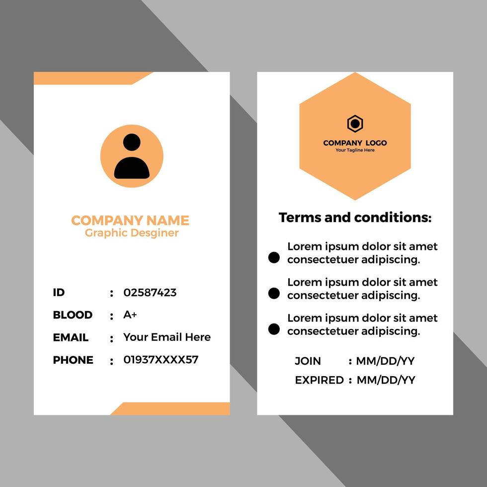Creative ID Design vector