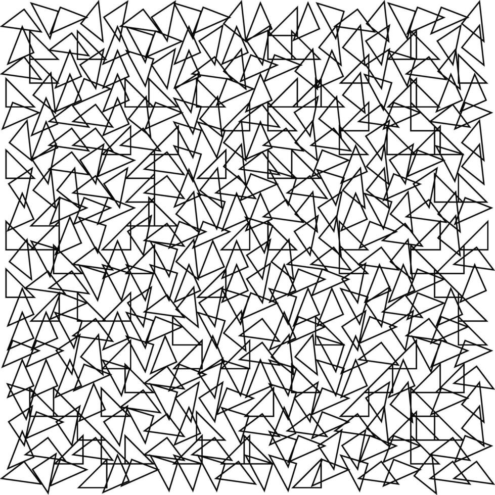 A Geometric Pattern of Triangles vector