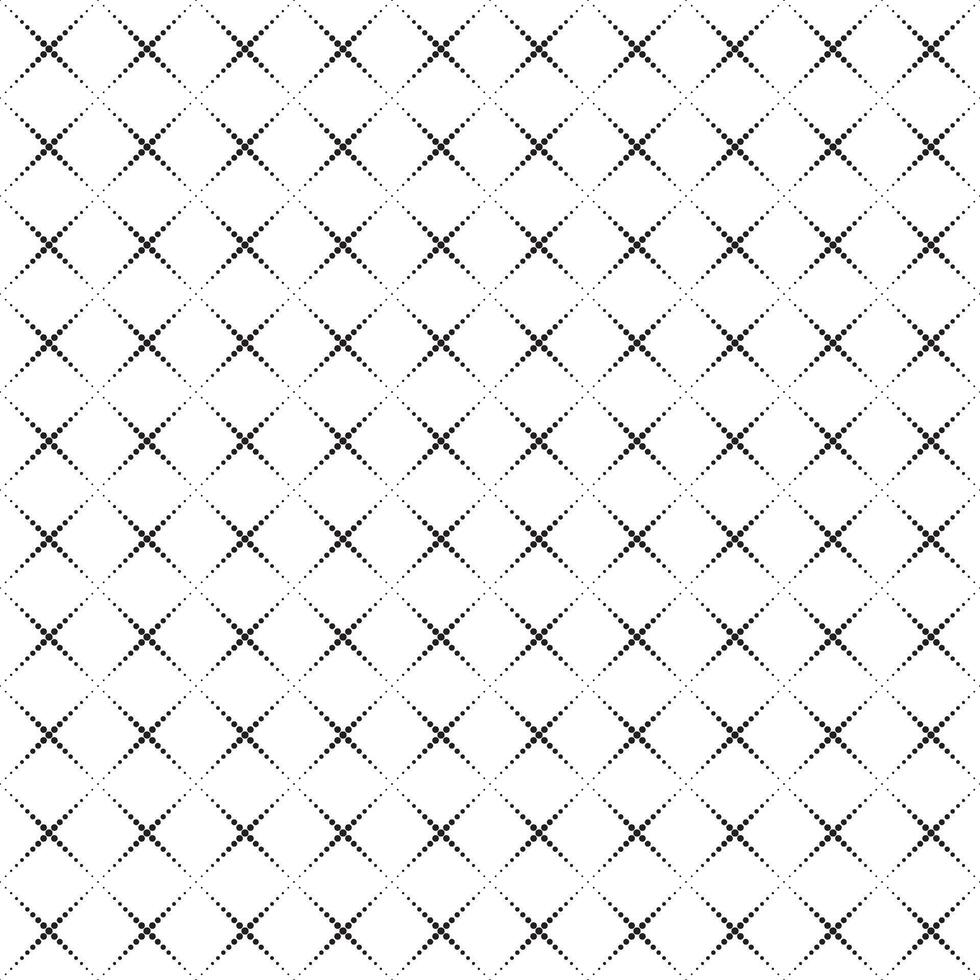 Geometric Cross Pattern Design Made by Circles vector