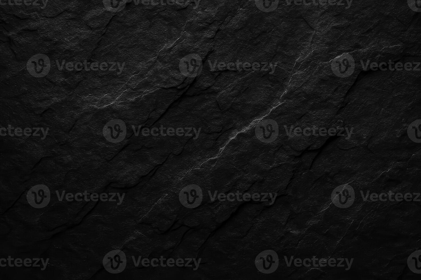 Dark Textured Stone Background With Abstract Mountain Pattern for Grunge Design and Rock Texture Concepts in Black and Gray photo