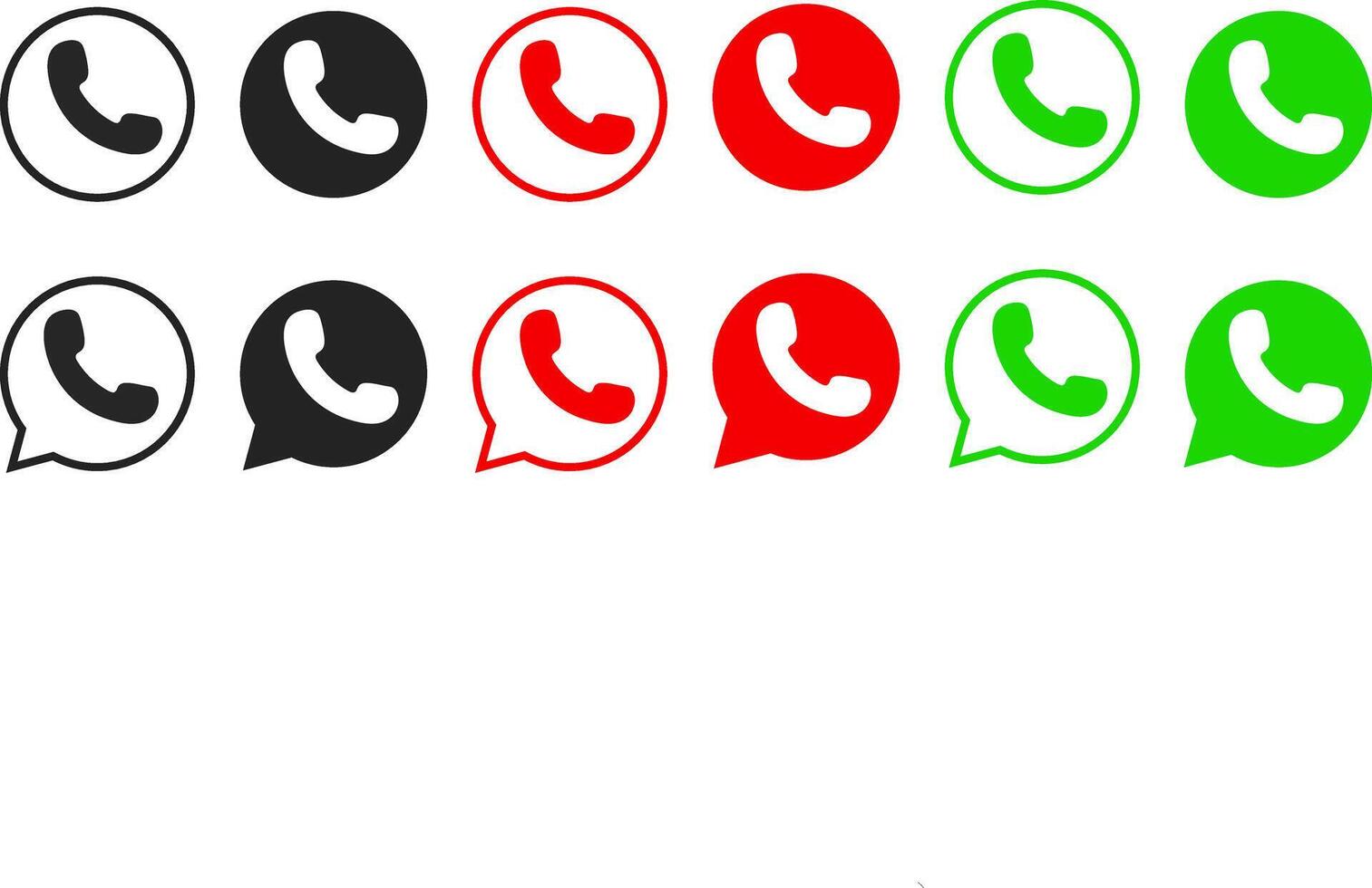 Phone icon. Chat bubble icon set. telephone call sign. Contact icon phone mobile call. Contact us. Contact us symbol vector