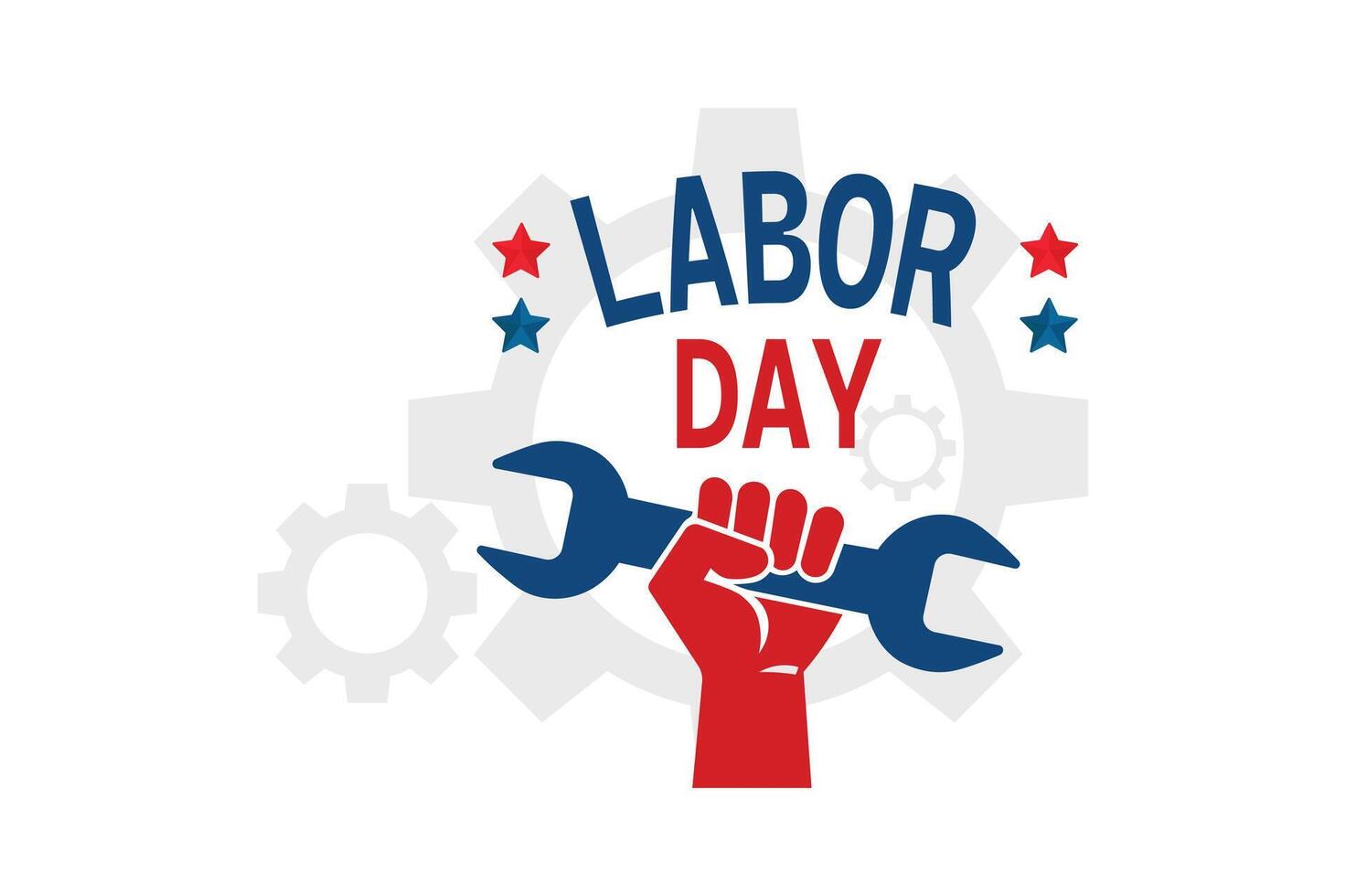 Labor Day clipart with worker tools and helmet, workers protest day illustration, labor day clipart, international workers day graphic vector