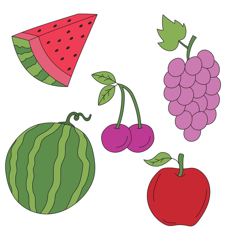 Fruit Clipart Graphics vector