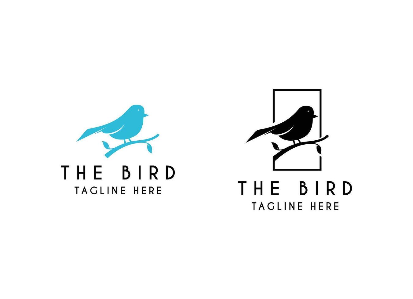 The flying Bird Logo Design vector