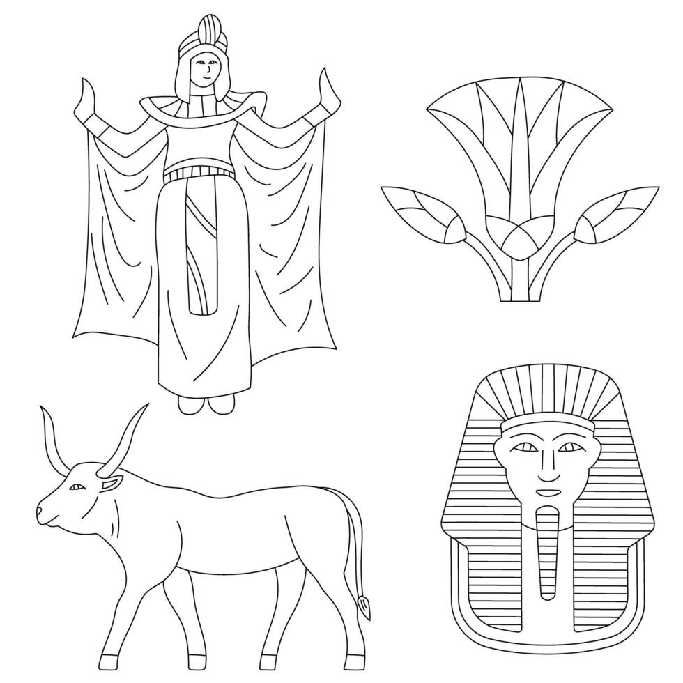 Egypt Clipart Illustrations vector