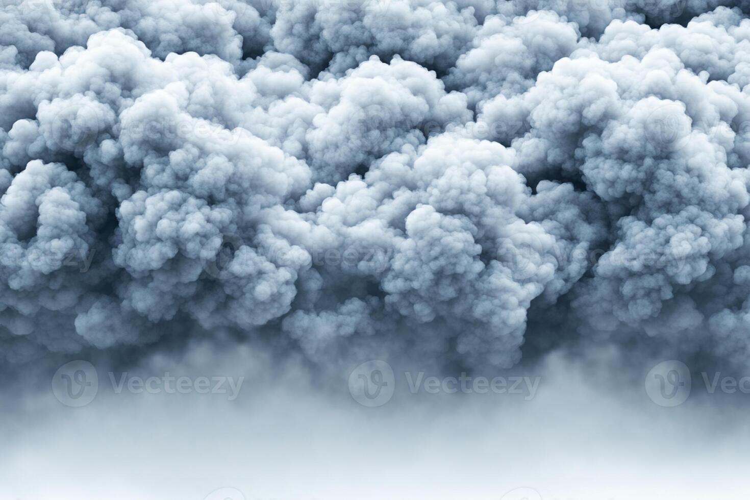 Clouds in the sky with a blue sky background photo