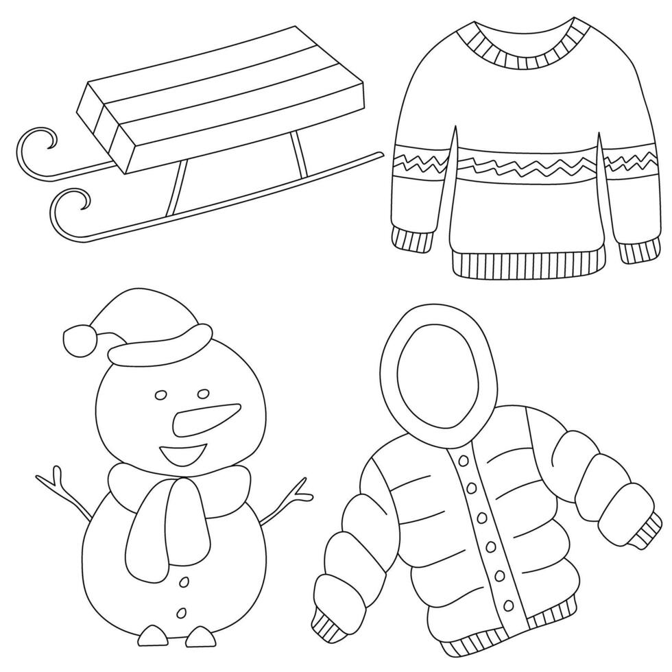 Winter Clipart Graphics vector