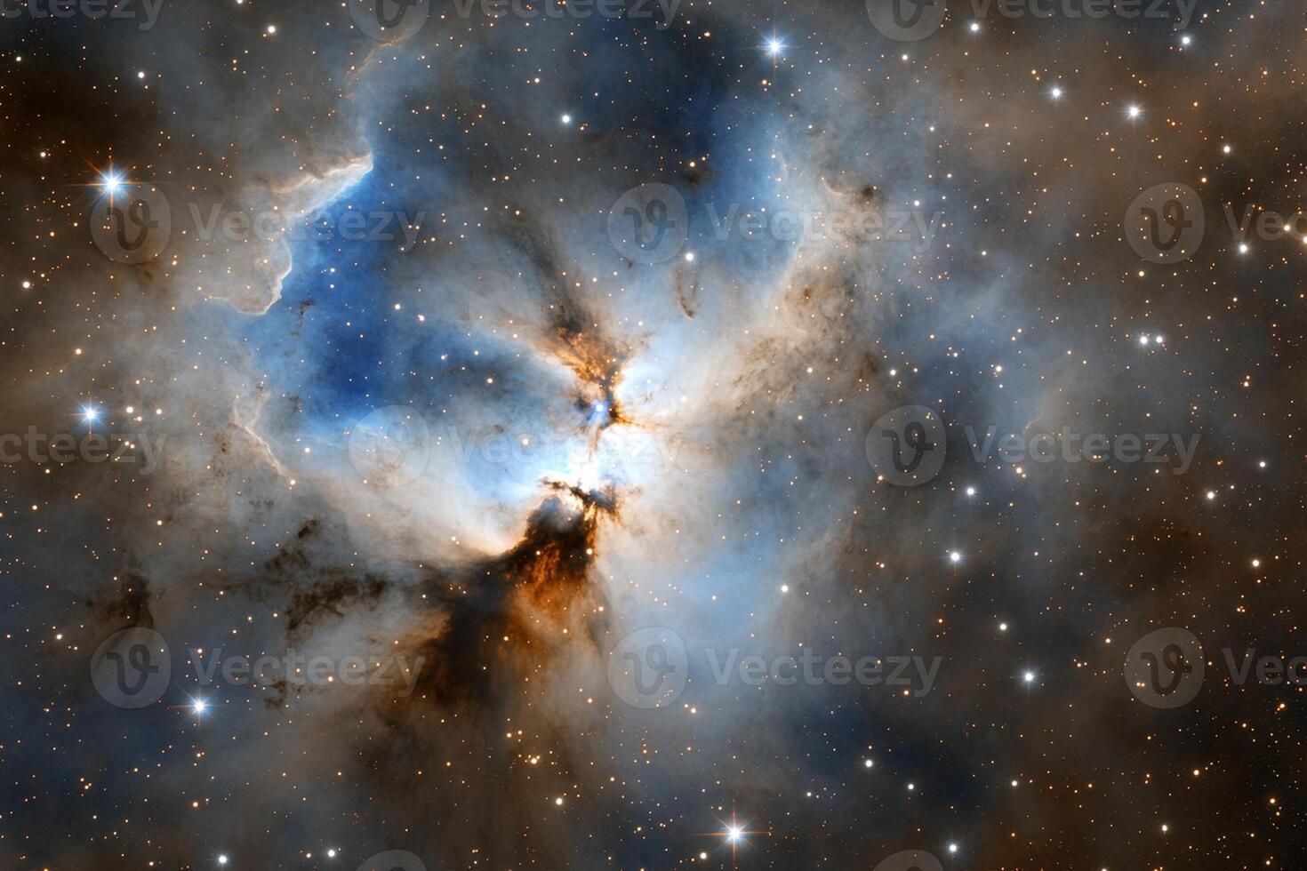 The eagle nebula, a star forming region in the constellation of eagle photo