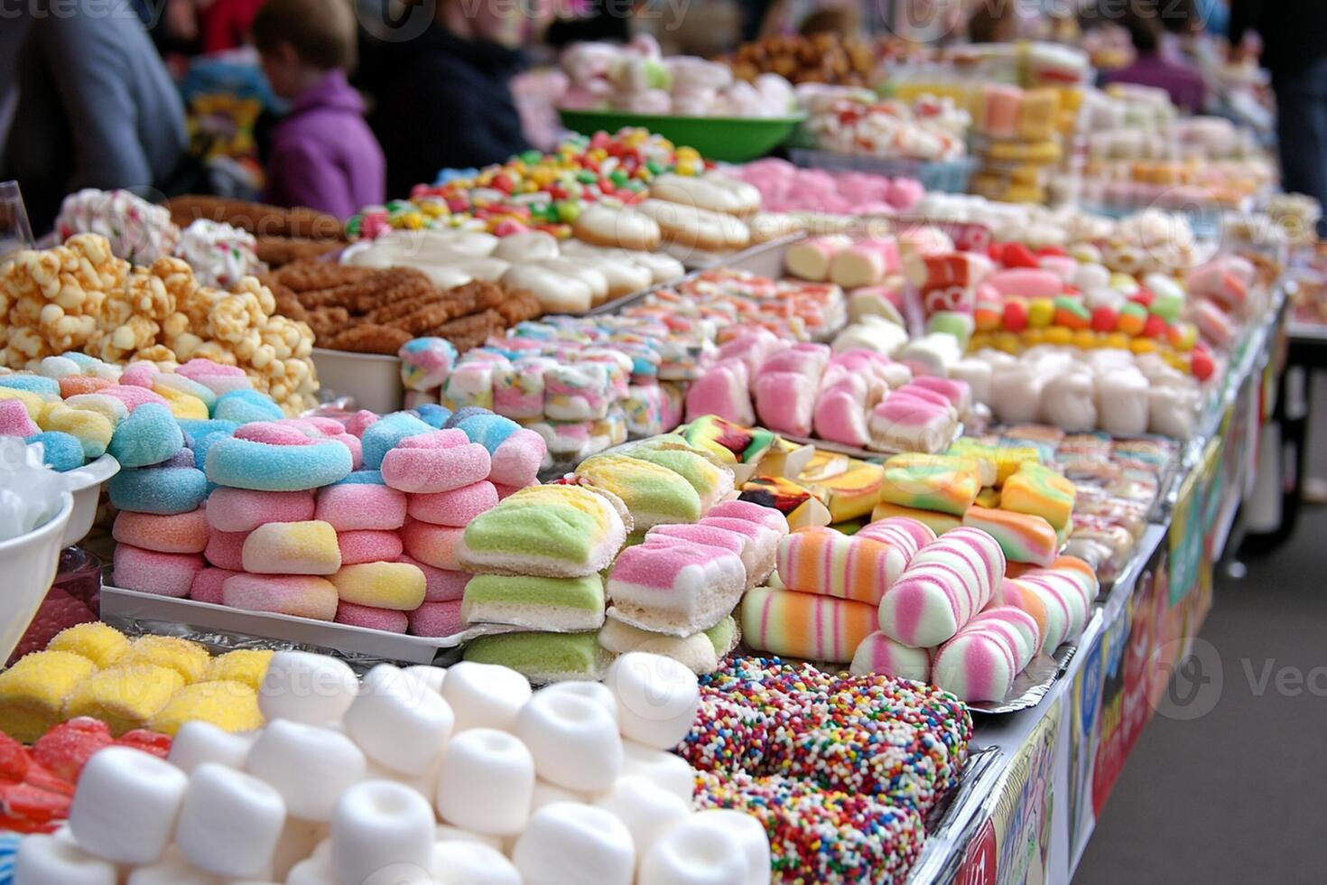A table full of candy photo