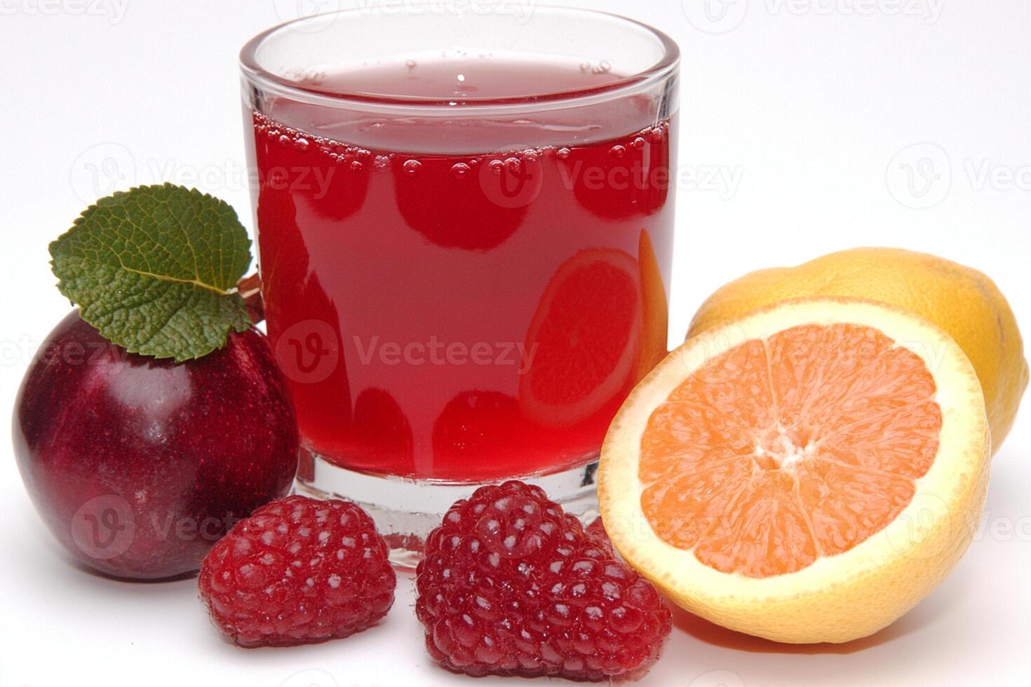 A glass of juice photo