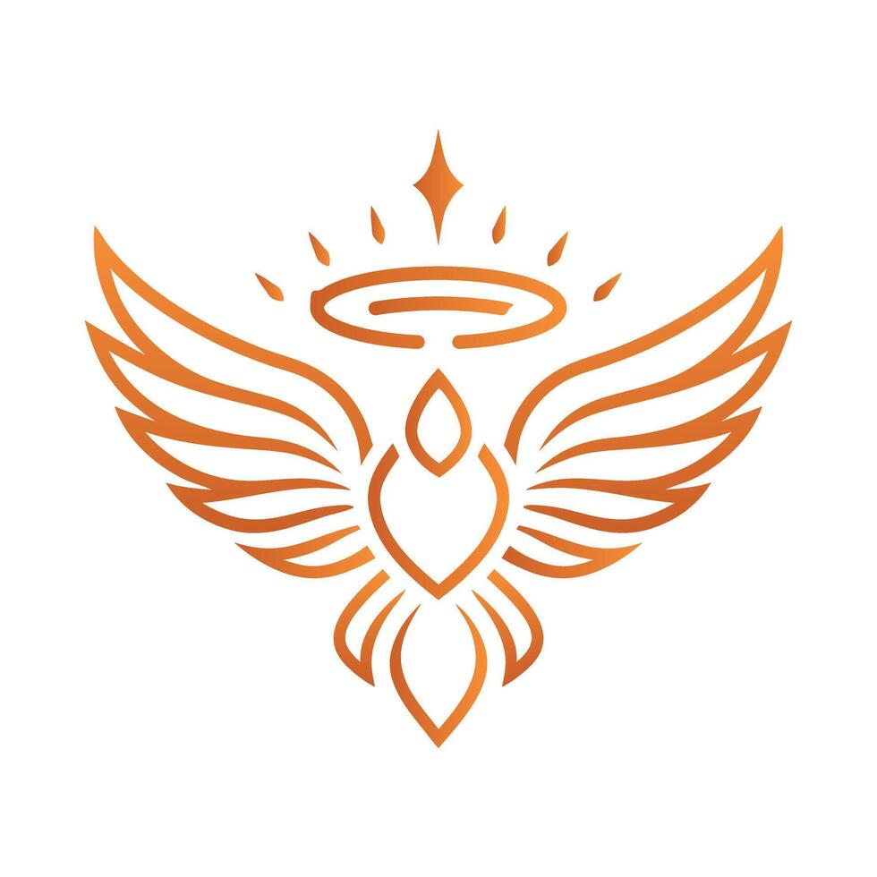 Elegant Drawing of the Holy Spirit Dove vector