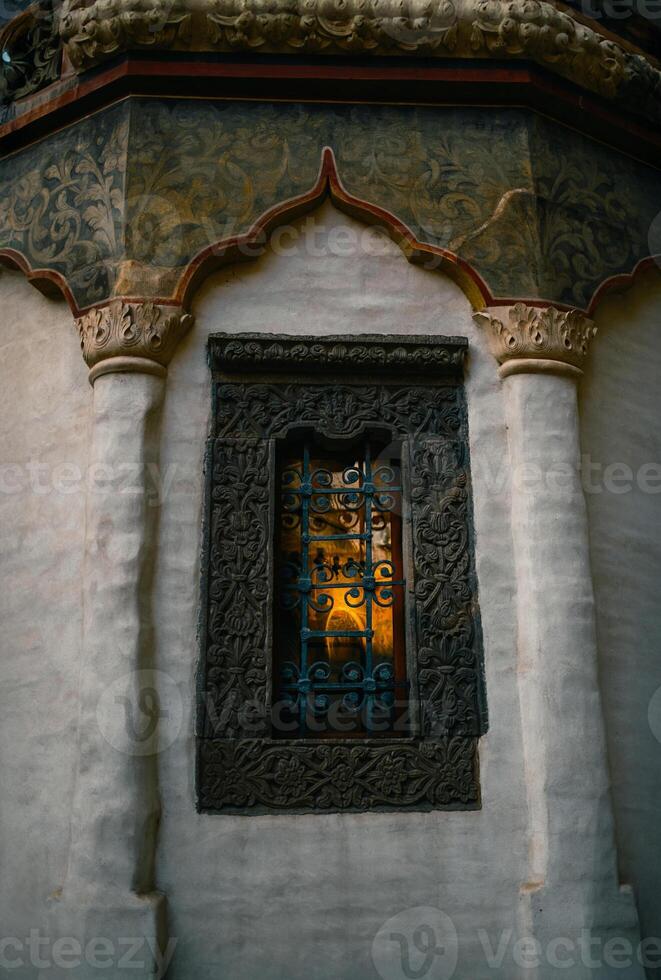 Ancient Window In Stavropoleos Monastery photo