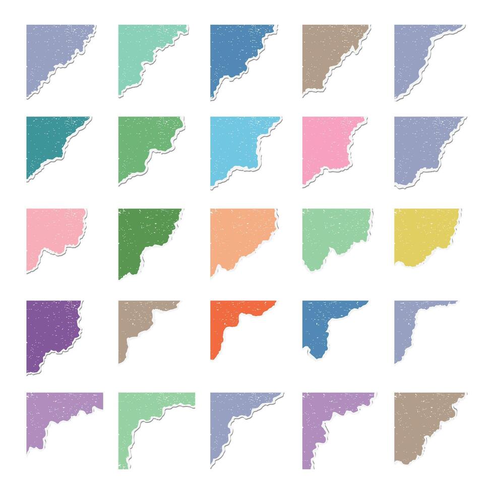 Torn Paper for Ornament vector